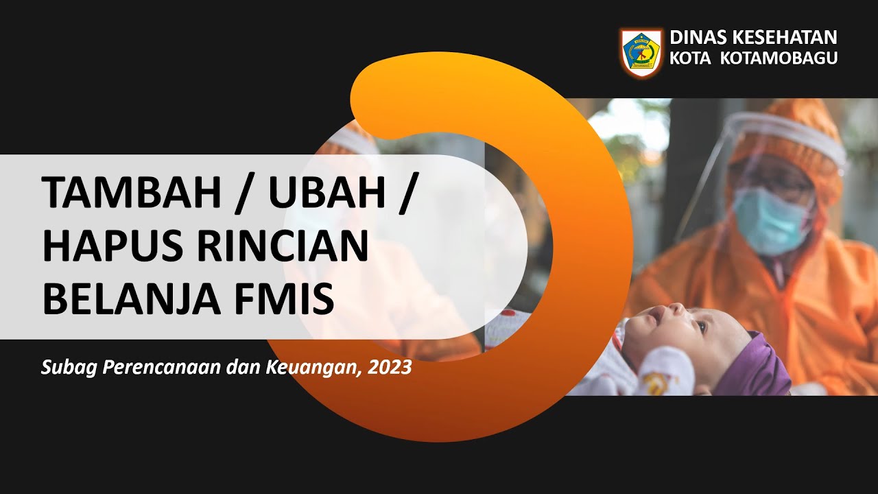 Cara tambah ubah dan hapus rincian belanja di fmis youtube