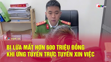 Bị lừa mất hơn 600 triệu đồng khi ứng tuyển trực tuyến xin việc