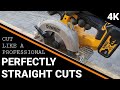 How do i get a straight cut with a Circular Saw | DeWALT DCS391