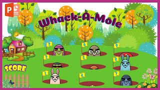 FREE PPT Game Whack-A-Mole | Đập Chuột - Trò Chơi Powerpoint - screenshot 5