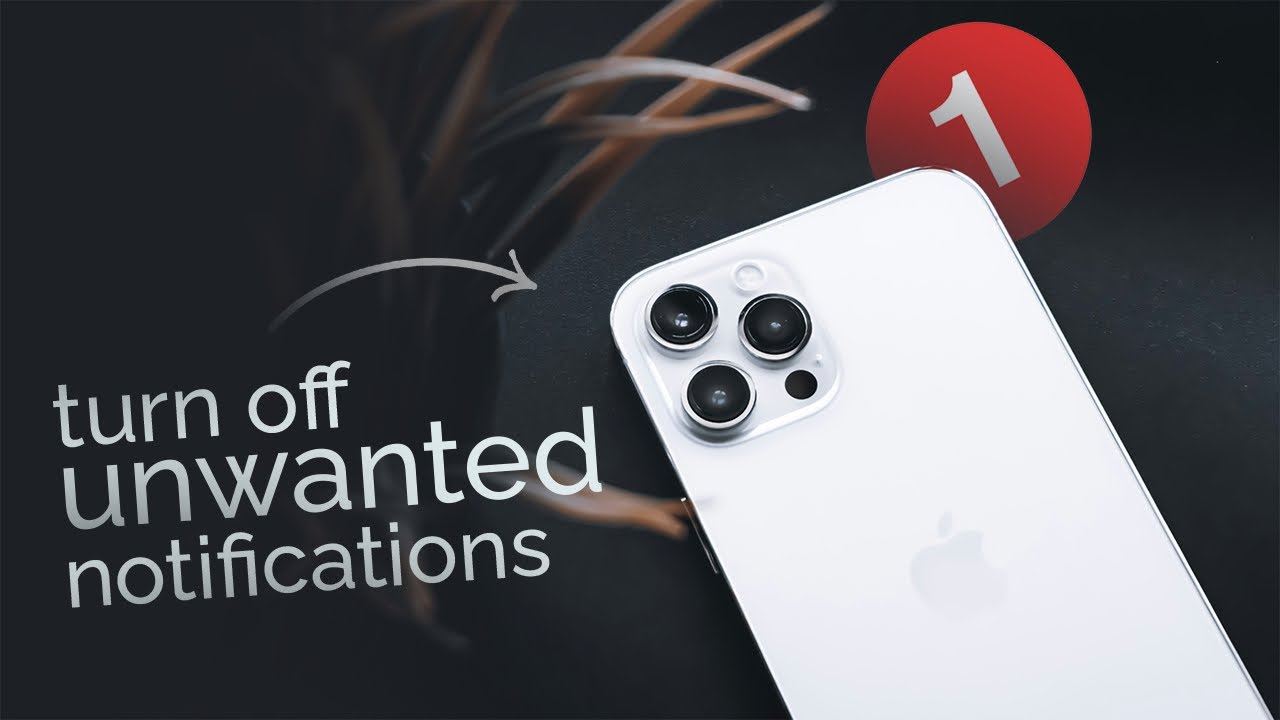 How to Turn Off Unwanted Notifications on iPhone (tutorial) - YouTube