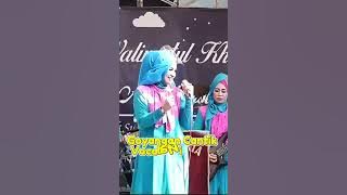 Alabaladi Nida Ria Shotrs goyang heboh #nasidaria #lagulawas #gambus #qasidah #karaoke