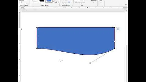 Shape Curve in Microsoft  Word #short