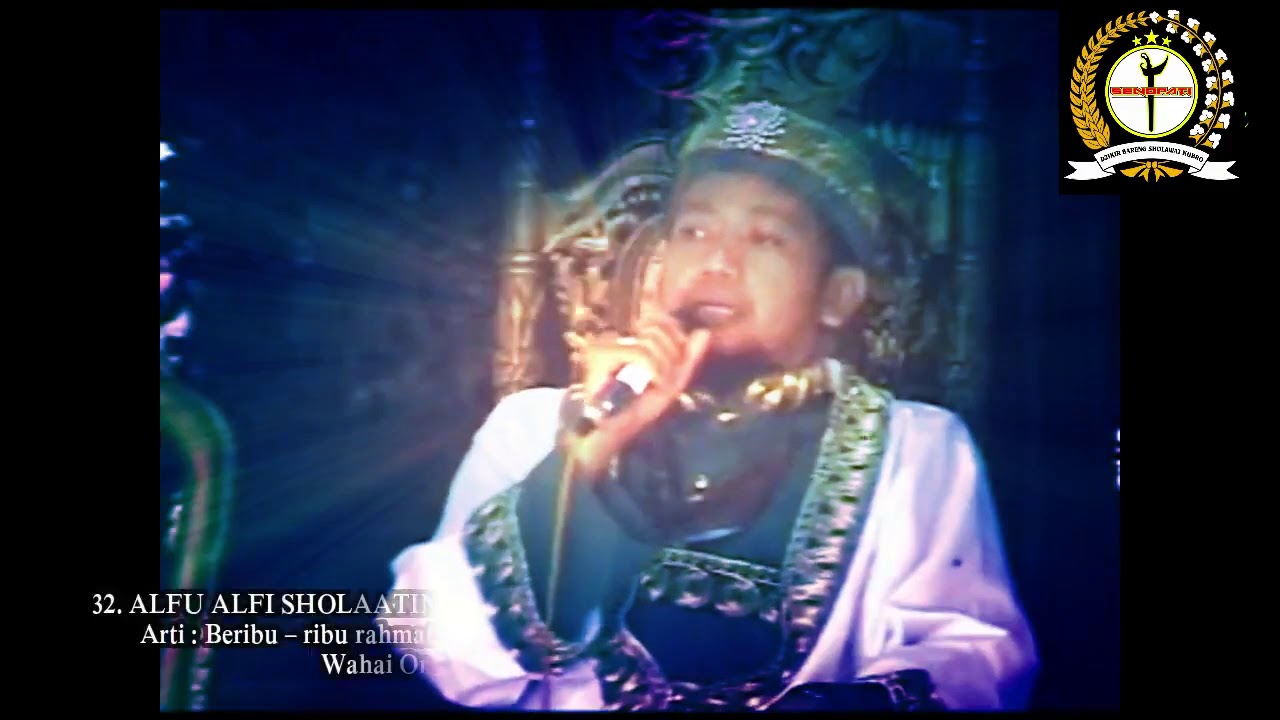 SHOLAWAT KUBRO ! DIPIMPIN LANGSUNG OLEH KANJENG GURU KH IMRONI ABDILLAH  (video langka)