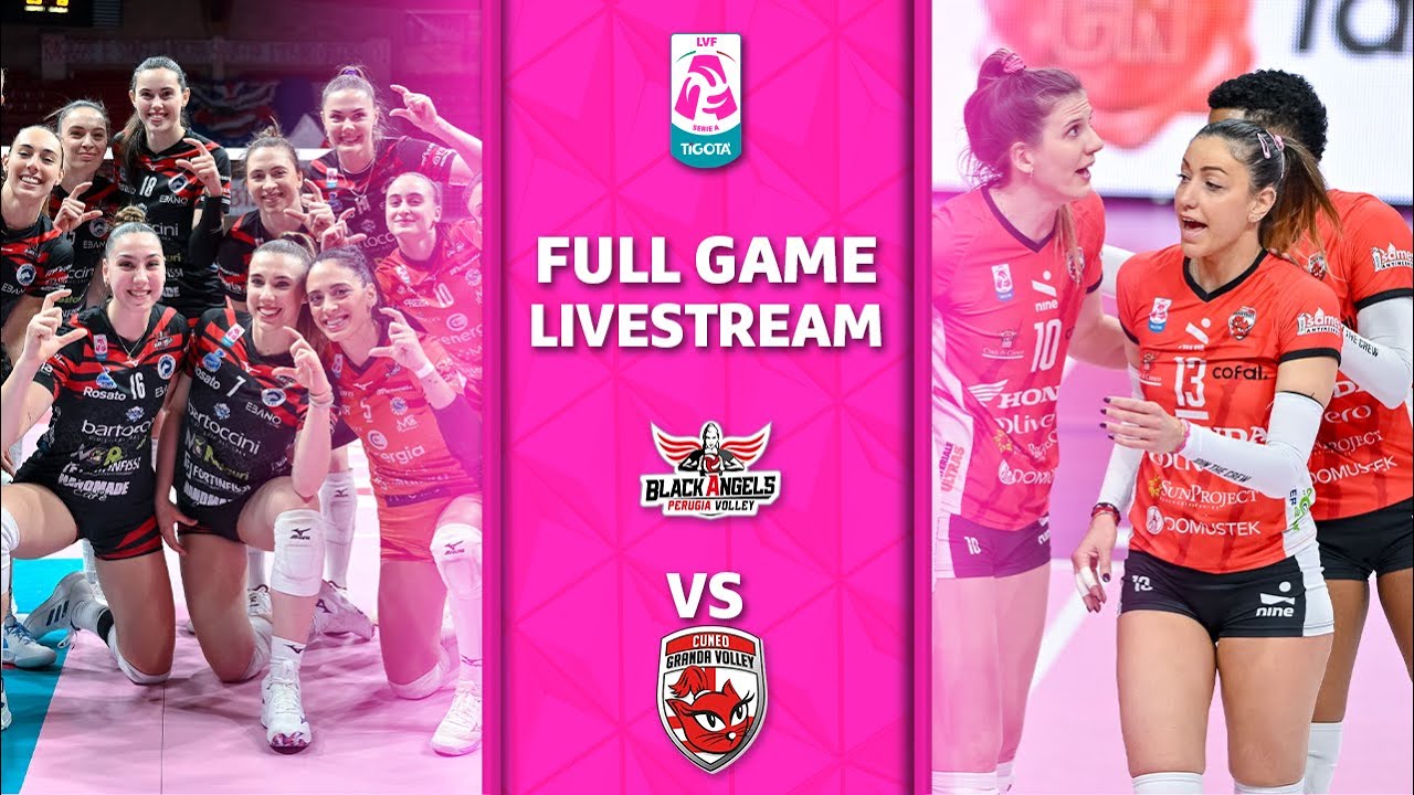 🔴 LIVE: Perugia - Cuneo | Playoff Challenge LVF Serie A1 Tigotà: Fase 1, Gara-2