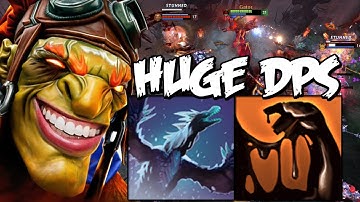 BROKEN COMBO ARCTIC BURN STICKY NAPALM ABILITY DRAFT HIGHLIGHT DOTA 2 PATCH 7.38