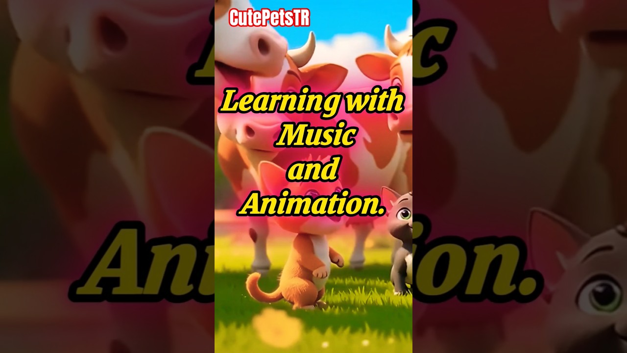 Fun Songs and Colorful Animation for Kids! 🎨🎶 | Discover CutePetsTR