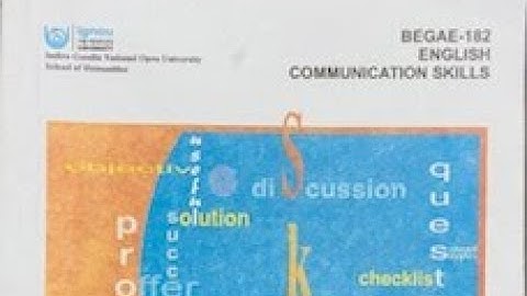 BEGAE 182 IGNOU Unit 2 - The Global Village or The Globalization of Communication