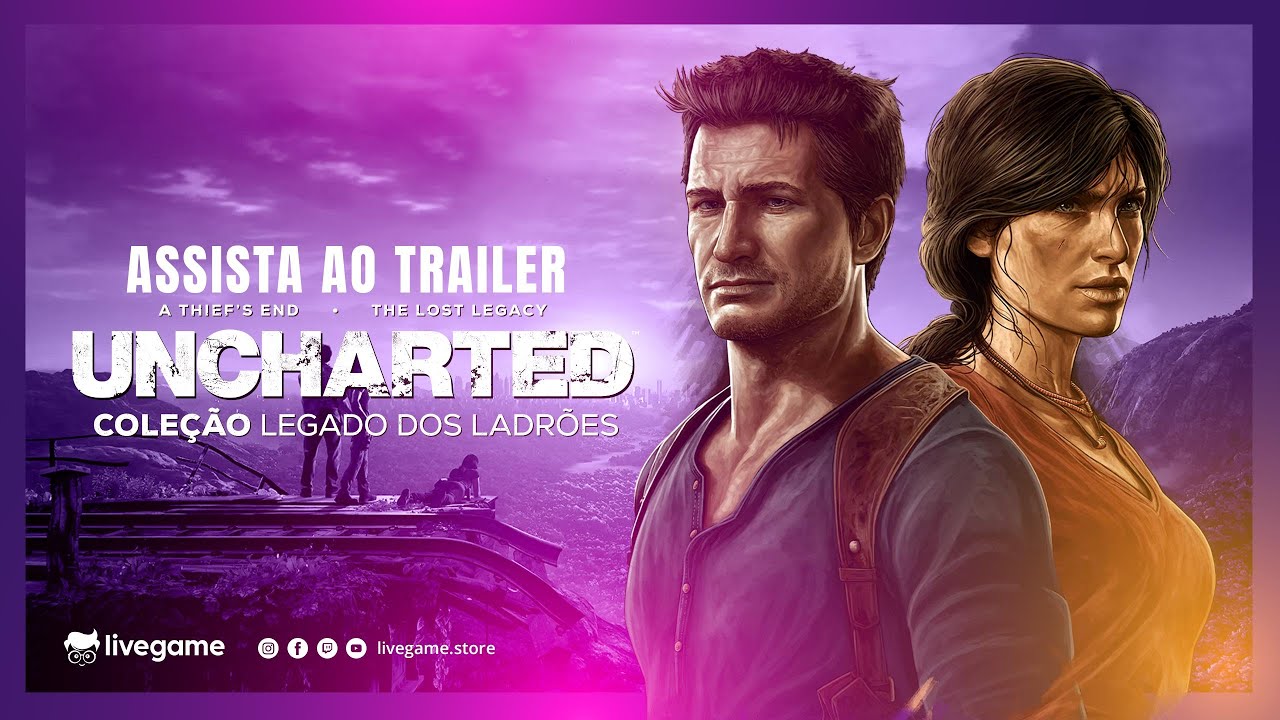 Jogo Uncharted Legado dos Ladrões - PS5 - SONY - Jogos PS5