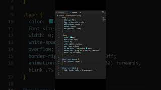 CSS Typewriter Text Animation 🔥 (No JavaScript)
