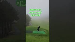 #옥전농부 #드라이버는 휘둘러 쳐라!#임진한프로#골프스윙#1분레슨#shorts