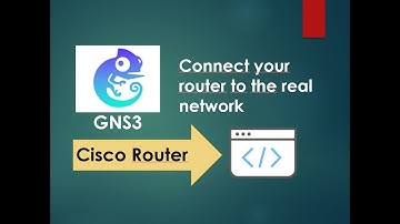 GNS3 - How to connect a router to your real network