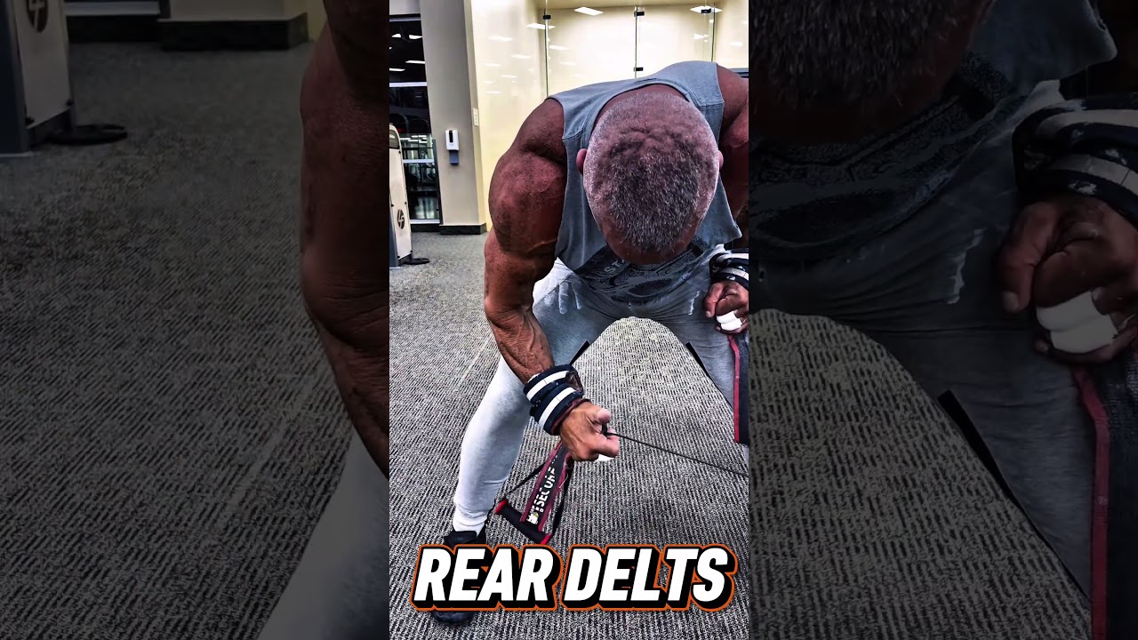 REAR DELTS #workout #REARDELTS #motivation #muscle #workouttips