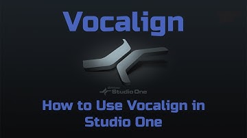 How to Use Vocalign in Studio One