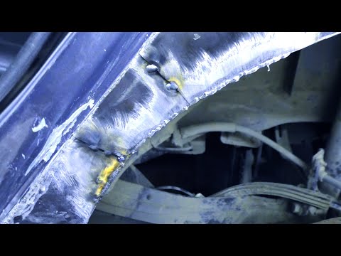 🛠 Рихтовка ТОТАЛЬНОГО крыла. Кузовной ремонт. Ford Focus