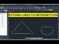 How to Extend Lines to Intersection in AutoCAD Civil 3D