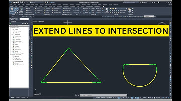 How to Extend Lines to Intersection in AutoCAD Civil 3D