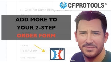 How To Add More Fields To 2-Step Order Form in ClickFunnels