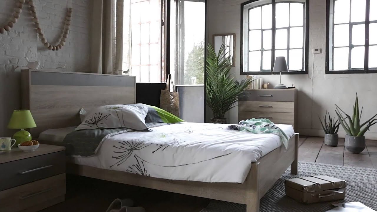 Apartment bedroom inspiration: classic teak bed frame of ikea ...