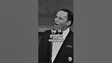 Top 10 greatest musicians of all time from chatGPT