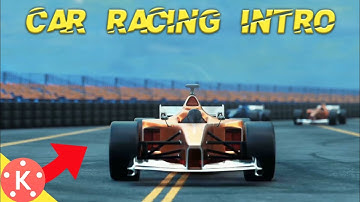 How to make a car racing intro in kinemaster || car racing intro || Polok Nandi official