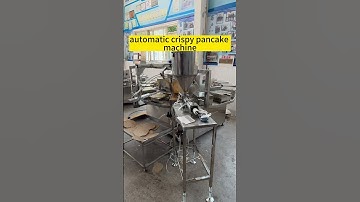 Automatic Crispy Pancake Machine，Easy to learn, Customizable in different sizes.