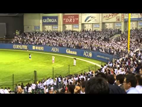 2014/09/26 エール交換でのQVC最後の稲葉ジャンプ