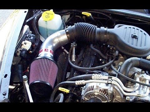 Dodge Dakota Cold Air Intake - YouTube dakota 3 7 fuel filter location 