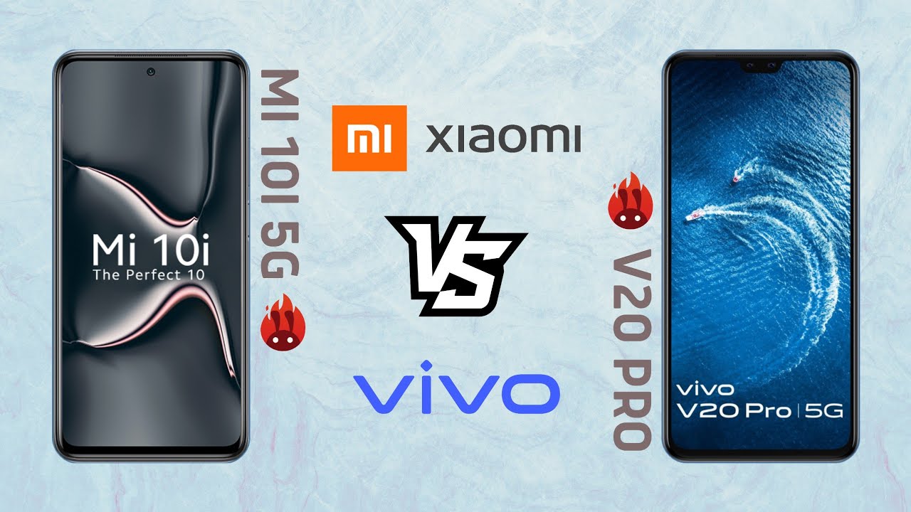 Mi 10i Vs Vivo V20 Pro Youtube
