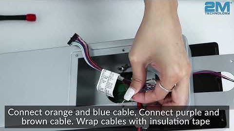 HOW TO: Assemble 2MTHFR-2M Facial Recognition Access Control Terminal To Floor Stand