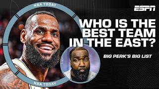 Big Perk’s Big List of best teams in the East 👀 76ers or Knicks for No. 1? | NBA Today
