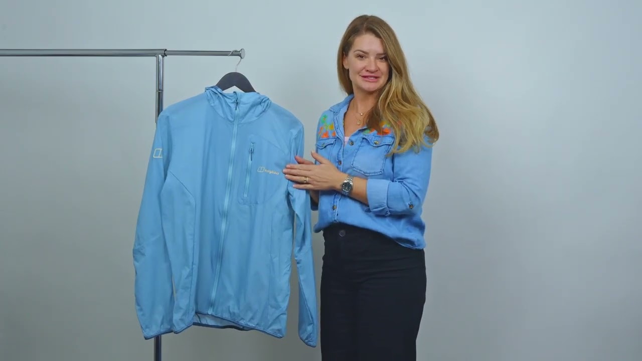 Preview of Berghaus Pendower Wind Jacket - Men's Video