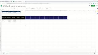 How to Create a Project Plan in Google Sheet