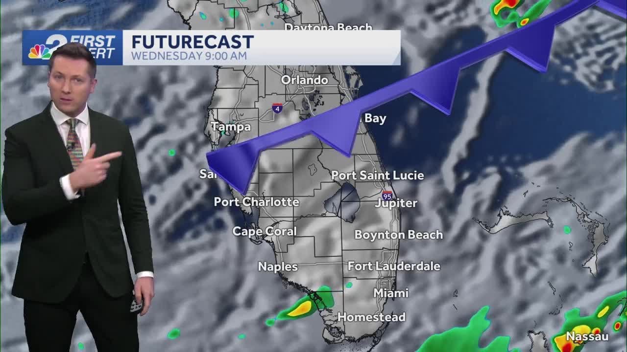 Cooler drier weather on the way to Southwest Florida - YouTube