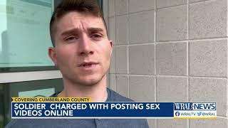 Fort Bragg soldier charged after posting sex videos online