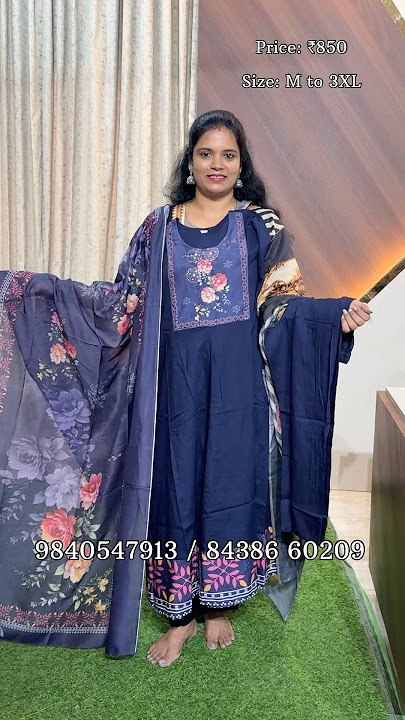 Price: ₹899 Freeship WhatsApp: 9840547913 / 84386 60209 www.perfectcollections.shop
