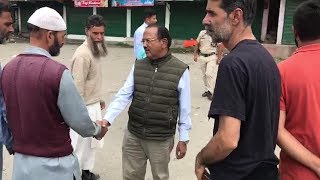 Watch NSA Ajit Doval interacts with locals in Jammu and Kashmir& 39 s Shopian