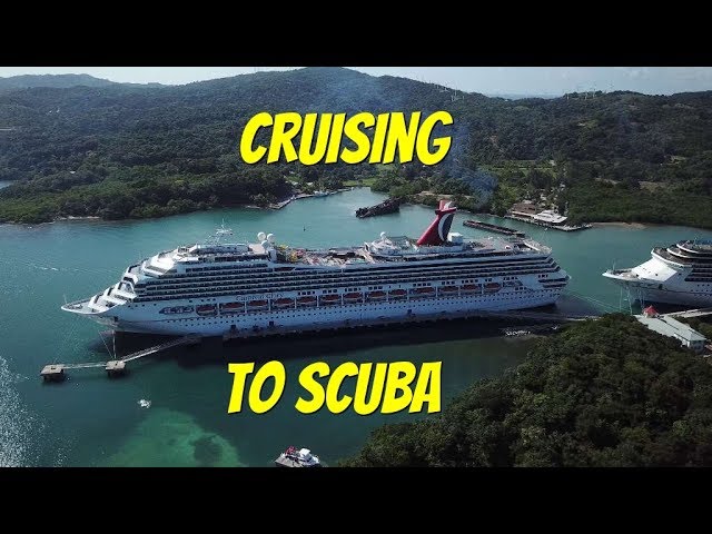 Going Cruising to get to Scuba Dive 3 different Caribbean Islands.  Cayman, Roatan, Belize. Ep118