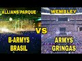 O PODER DOS B-ARMYS! COMPARANDO O MAIOR ESTÁDIO wembley COM A MAIOR VOZ DAS B-ARMYS