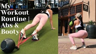 My Workout Routine | Abs &amp; Booty