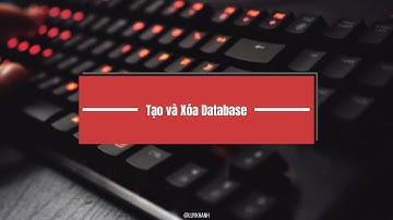 [Khóa học SQL server cơ bản] - Bài 1: Cách tạo và xóa DATABASE (2024)