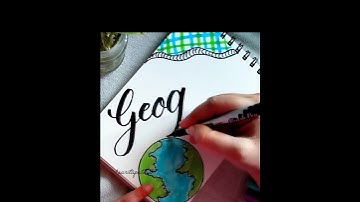 geography 🌏 front page design for project #shorts #frontpage #youtubeshorts #geography #geografia