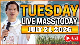 FILIPINO LIVE MASS TODAY ONLINE II JULY 21, 2026 II FR. FIDEL ROURA