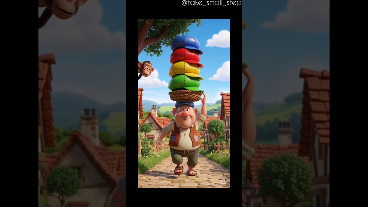 **"Monkeys STOLE His Caps! 