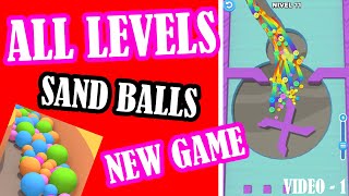 SAND BALLS GAMEPLAY Walkthrough NEW GAME 💢 100% LEVELS SOLUTION | Part 1 [IOS, ANDROID] screenshot 4