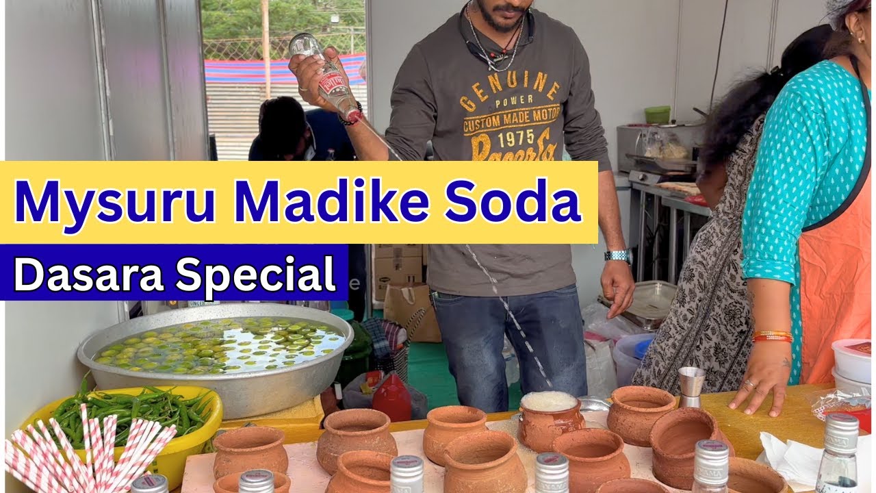 Mysuru Madike Soda | Mysore Ahara Mela special item | Mysore Dasara 2025