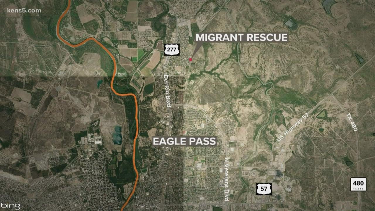 Border Patrols rescues migrants from trapped rail car