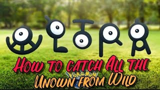✨ Easily Catch all the Unown in the jhoto tour ⚡#guide #tips #event