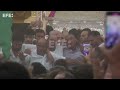 Los almonteños saltaron la reja a las 3:02 horas, dando comienzo la procesión de la Virgen