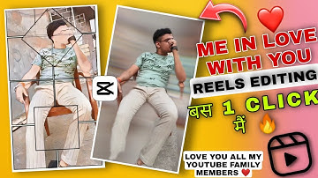 Me In Love With You Capcut Template || capcut tutorial